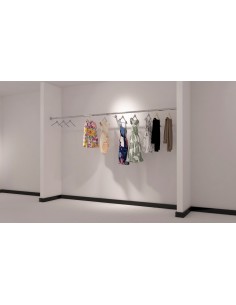 APPENDERIA CON TUBO 32 mm CABINA ARMADIO NEGOZIO