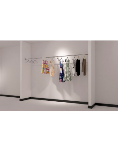 APPENDERIA CON TUBO 32 mm CABINA ARMADIO NEGOZIO