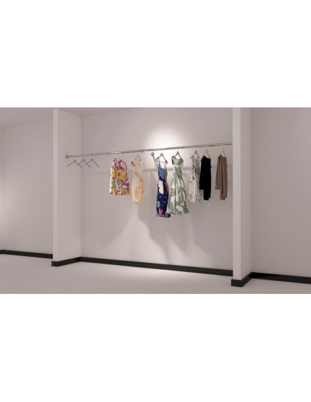 APPENDERIA CON TUBO 32 mm CABINA ARMADIO NEGOZIO