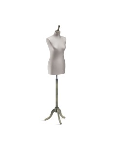 BUSTO SARTORIALE DONNA BASE TREPPIEDI VINTAGE-GRIG