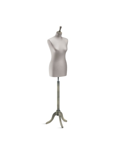 BUSTO SARTORIALE DONNA BASE TREPPIEDI VINTAGE-GRIG