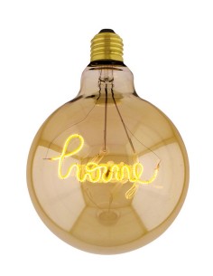 VINTAGE FIL. CURVED HOME LED UP 5W E27 250LM 2000K 80CRI 360° GOLD