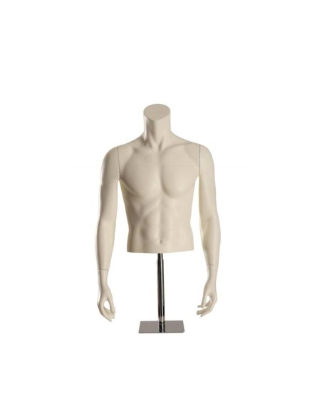 TORSO BUSTO UOMO CON BASE