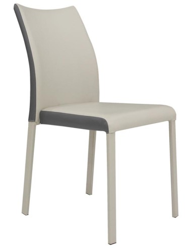 SEDIA CON RIVESTIMENTO IN ECOPELLE