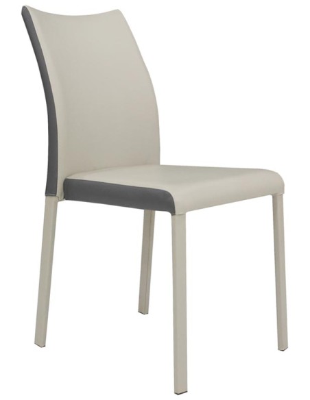 SEDIA CON RIVESTIMENTO IN ECOPELLE