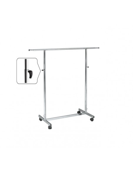 STENDER MINI RUOTE 97 cm H REGOLABILE 112/185 cm