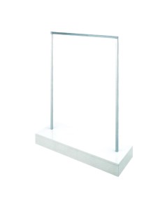 STENDER CROMATO BASE LEGNO APPENDIABITO 120 CM