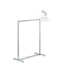 STENDER FISSO TUBO QUADRO  H  130 cm L 100 cm