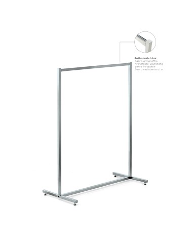 STENDER FISSO TUBO QUADRO  H  130 cm L 100 cm