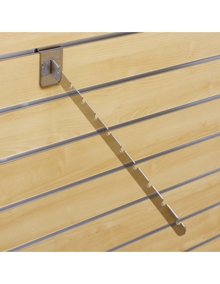 BARRA D'APPENDERIA INCLINATA DA 41 cm 10 POSTI