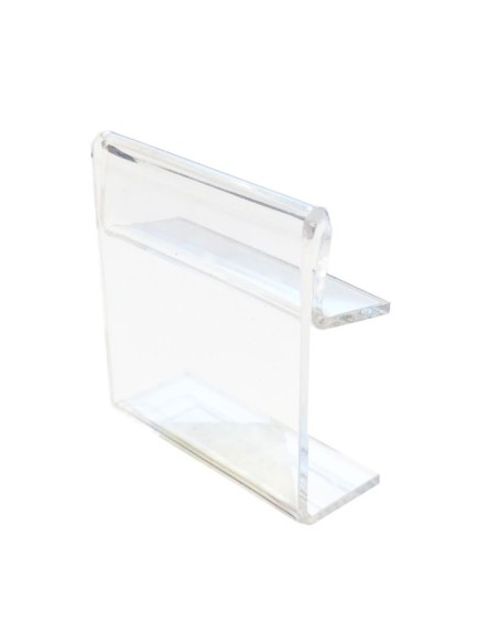 PORTACARTELLO 4x4 cm sp. 27 mm