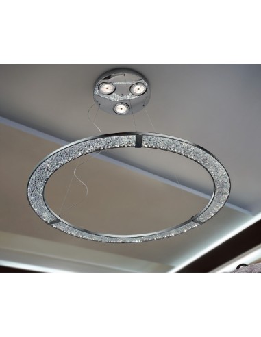 LAMPADARIO SOSPESO MALE'  diam. 100 cm 3xQR111 +