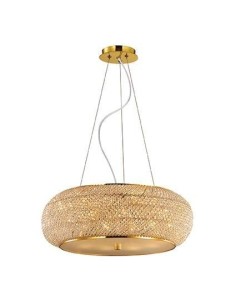 PASHA' LAMPADA SOSPESA diam. 45 cm ORO 14xE14