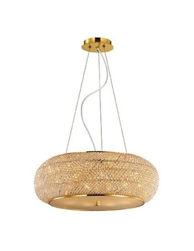 PASHA' LAMPADA SOSPESA diam. 45 cm ORO 14xE14
