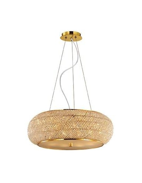 PASHA' LAMPADA SOSPESA diam. 45 cm ORO 14xE14