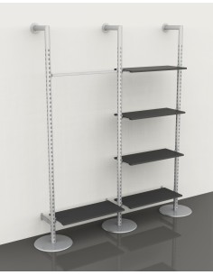 KIT ARREDAMENTO COMPONIBILE TUBI 60 mm 240x200 cm