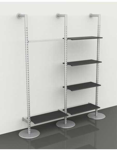 KIT ARREDAMENTO COMPONIBILE TUBI 60 mm 240x200 cm