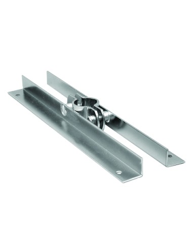 SUPPORTO RIPIANI DOPPIO IN LEGNO O VETRO TIPO SEMP LICE 25/323mm