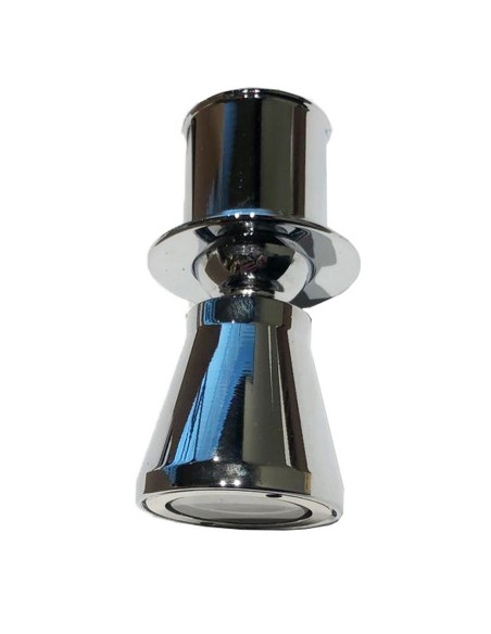 CALYPTO6 FARETTO CON SNODO LED 1,5W 500mA 60° CROMATO 3000K SPOT 10° 199lm