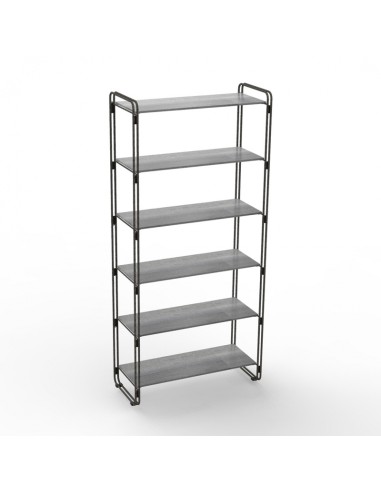 KIT SCAFFALE 6 RIPIANI LEGNO TONDINO EDILE