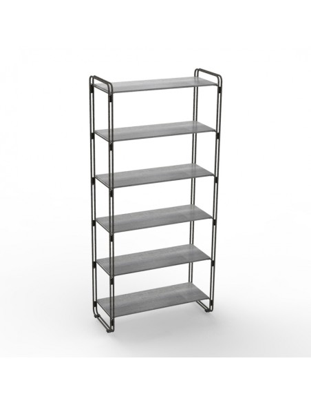 KIT SCAFFALE 6 RIPIANI LEGNO TONDINO EDILE