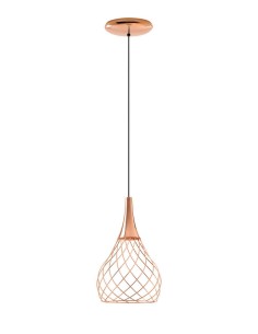 LAMPADA A SOSPENSIONE STILNOVO MONGOLFIER Ø26 ORO ROSA 2