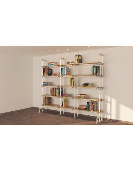 KIT ARREDAMENTO COMPONIBILE INDUSTRIAL DA 260 cm