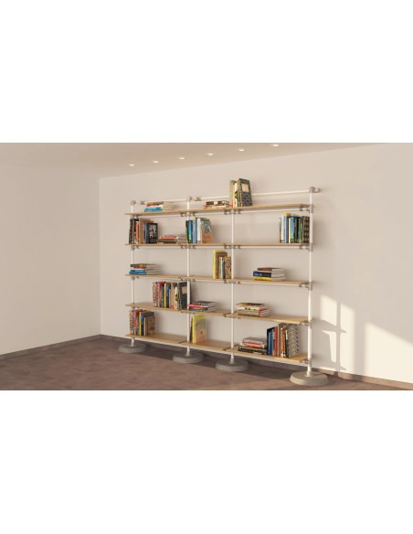KIT ARREDAMENTO COMPONIBILE INDUSTRIAL DA 260 cm H 200 cm