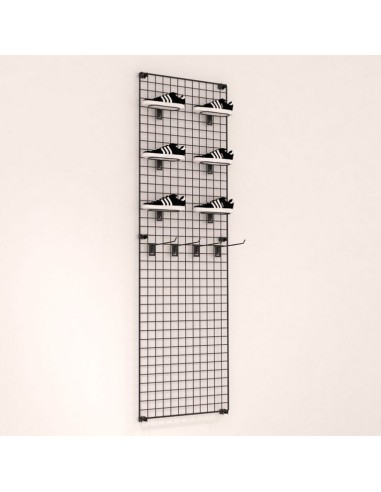 ARREDO GRIGLIA PER ACCESSORI CALZATURE PELLETTERIA