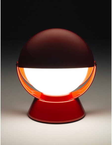 LAMPADA DA TAVOLO STILNOVO BUONANOTTE ROSSO