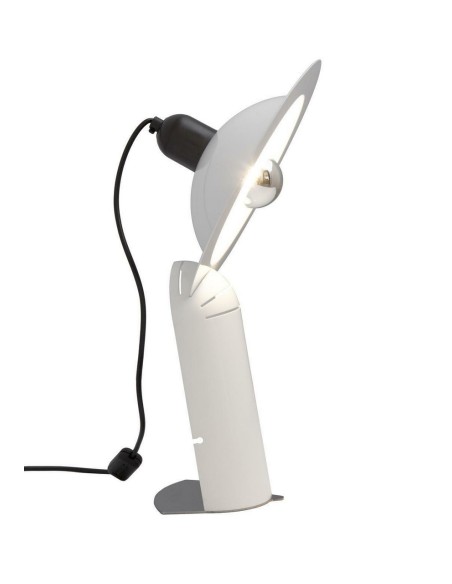 LAMPADA DA TAVOLO STILNOVO LAMPIATTA BIANCO