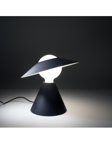 LAMPADA DA TAVOLO STILNOVO FANTE NERO / BIANCO