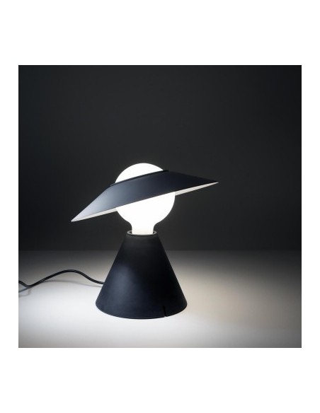 LAMPADA DA TAVOLO STILNOVO FANTE NERO / BIANCO
