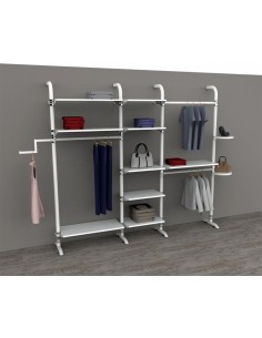 ARREDO CON TUBO DA 50  mm DA 330 cm H 150 cm