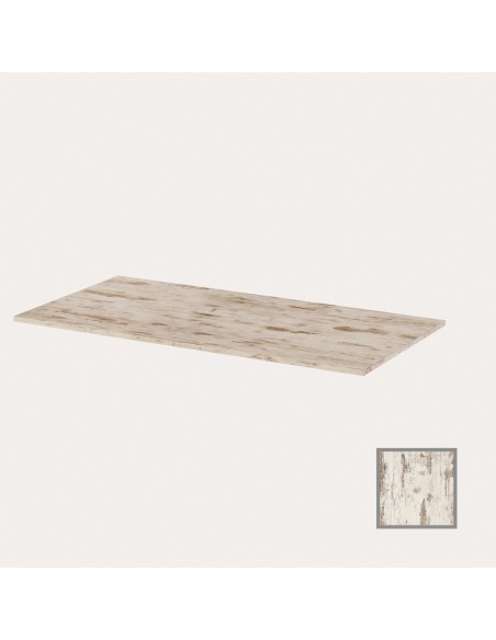 RIPIANO 100X60 CM SP. 18MM BIANCO VINTAGE