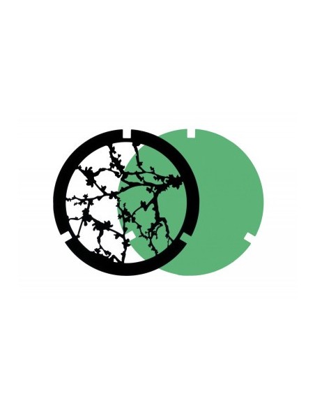 STILNOVO 2NIGHTS FILTRI OPZIONALI "TREE" NERO