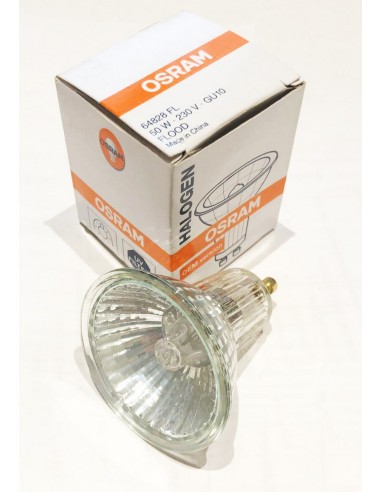 LAMP GU10 50W 230V RIFLETTORE ALLUMINIO