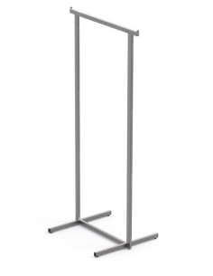 STENDER ALTO 170 cm L 68 cm METALLO SATINATO