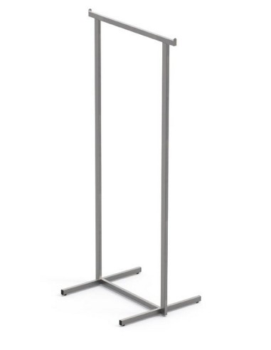 STENDER ALTO 170 cm L 68 cm METALLO SATINATO