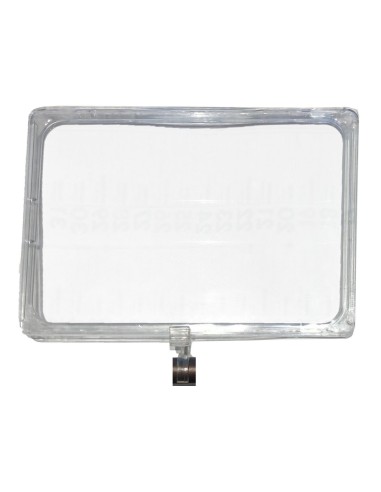 CLIP CON CORNICE  A4 ATTACCO TUBO TONDO 25 mm