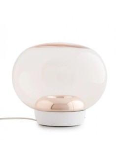 LAMPADA DA TAVOLO STILNOVO LA MARIEE BIANCO / ROSA