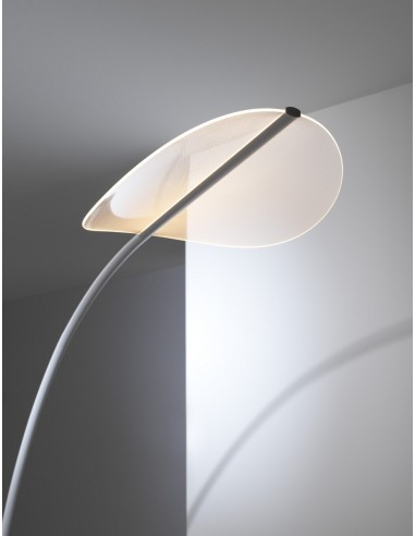 LAMPADA DA TERRA STILNOVO DIPHY BIANCO / TRASPARENTE