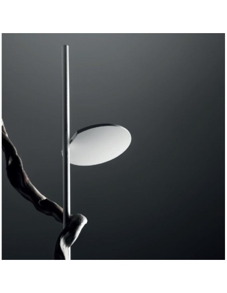 LAMPADA DA TERRA STILNOVO KIMIA BIANCO