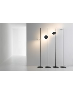 LAMPADA DA TERRA STILNOVO KIMIA NERO 2