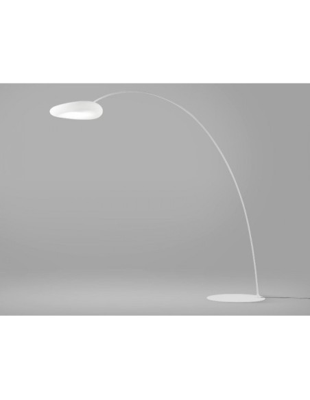 LAMPADA DA TERRA STILNOVO MR MAGOO BIANCO