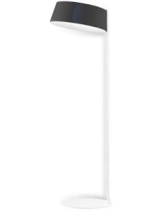 LAMPADA DA TERRA STILNOVO OXYGEN STRAIGHT ROD NERO / BIANCO