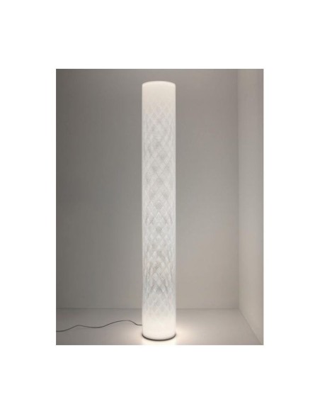 LAMPADA DA TERRA STILNOVO SPARKLING BIANCO / TRASPARENTE
