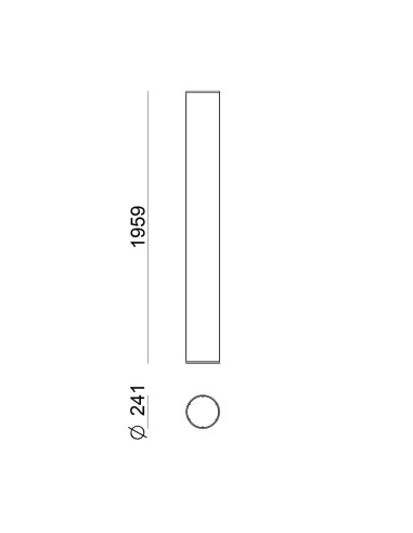 LAMPADA DA TERRA STILNOVO SPARKLING BIANCO / TRASPARENTE