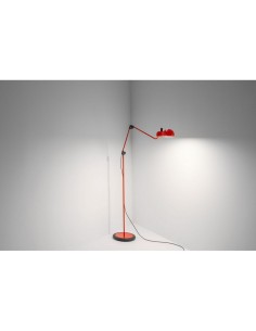 LAMPADA DA TERRA STILNOVO TOPO ROSSO / ROSSO 2