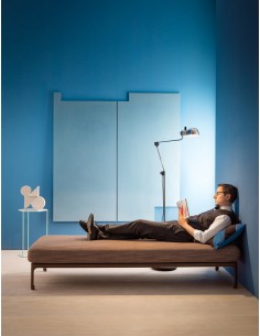 LAMPADA DA TERRA STILNOVO TOPO CROMATO / NERO 2